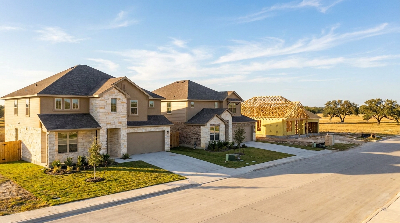 New construction homes for sale in San Antonio with VA loan options for military buyers