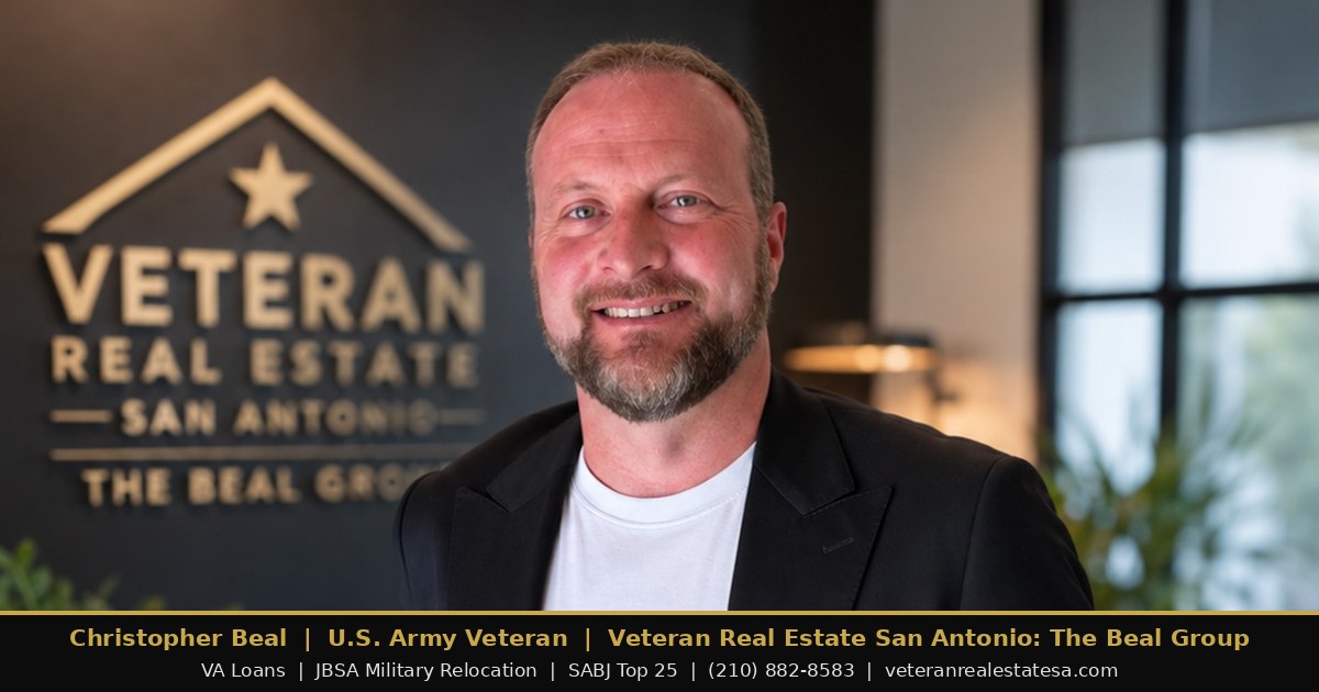 Top Veteran & Military-Friendly Realtors in San Antonio (2026 Guide),Christopher Beal
